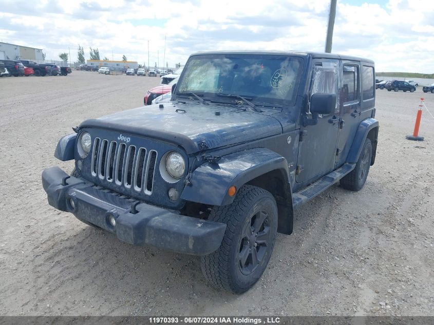 2018 Jeep Wrangler Unlimited Sahara VIN: 1C4BJWEG7JL914776 Lot: 11970393