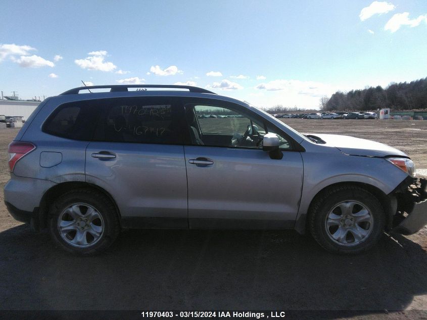 2014 Subaru Forester 2.5I VIN: JF2SJCAC3EH467147 Lot: 49899984