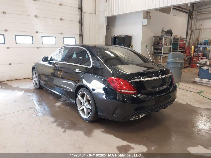 2016 Mercedes-Benz C 300 4Matic VIN: 55SWF4KB3GU159443 Lot: 11970404