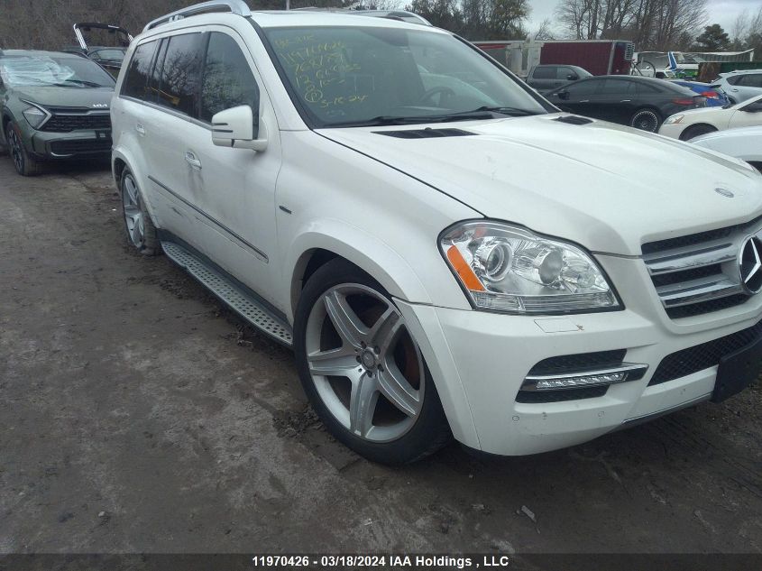 2012 Mercedes-Benz Gl-Class VIN: 4JGBF2FE6CA768789 Lot: 11970426