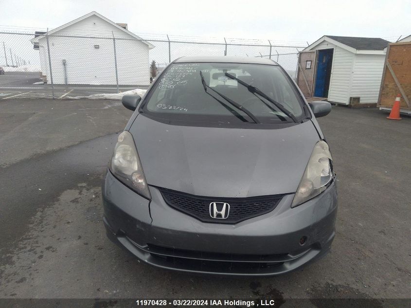 2013 Honda Fit VIN: LUCGE8G56D3002884 Lot: 11970428