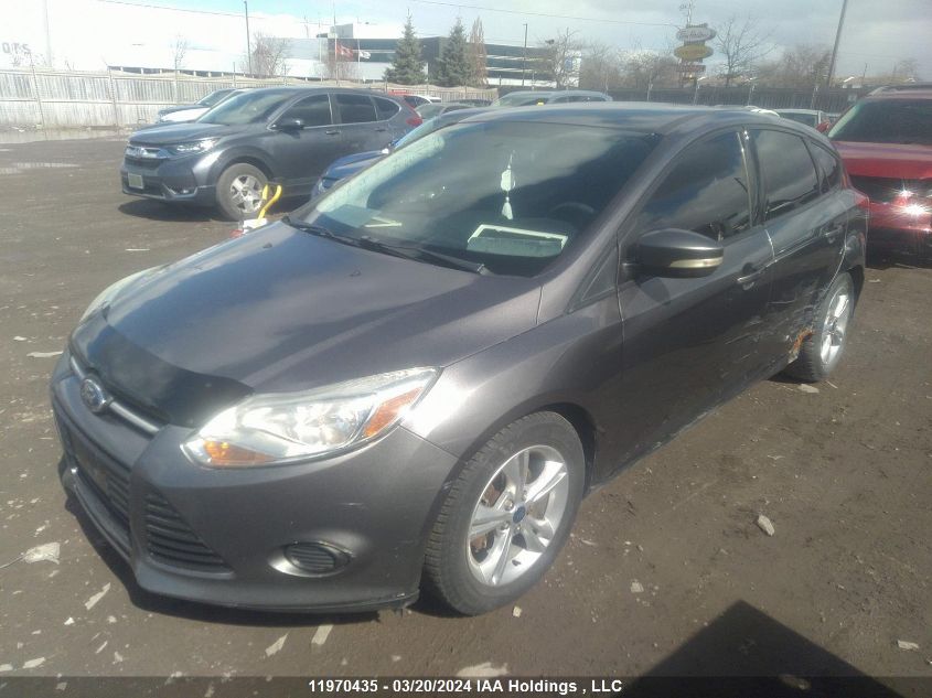 2014 Ford Focus Se VIN: 1FADP3K29EL385521 Lot: 11970435