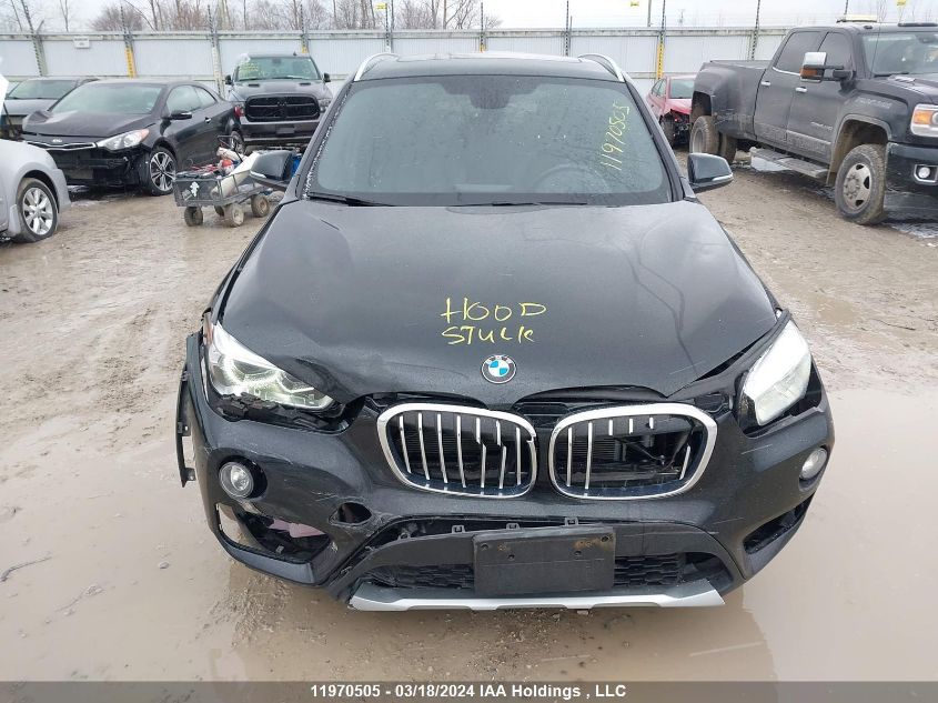 2018 BMW X1 VIN: WBXHT3C33J5F90643 Lot: 42298354