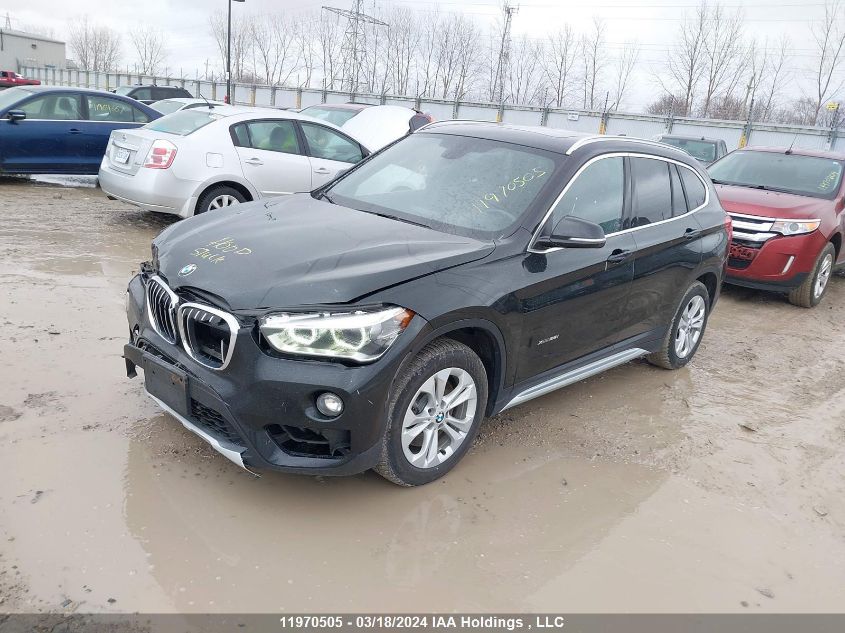 2018 BMW X1 VIN: WBXHT3C33J5F90643 Lot: 42298354