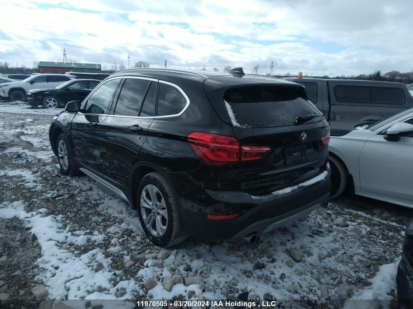 2018 BMW X1 VIN: WBXHT3C33J5F90643 Lot: 42298354