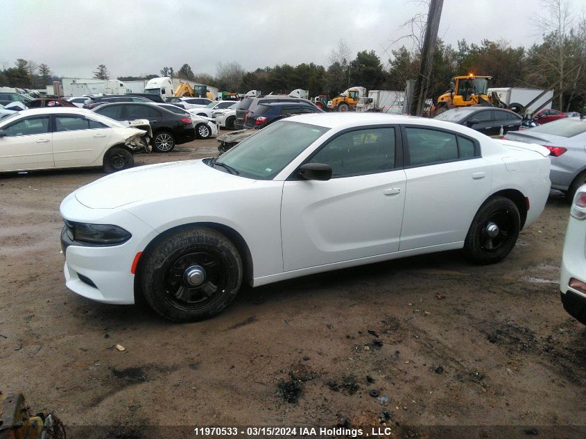 2020 Dodge Charger VIN: 2C3CDXCTXLH215695 Lot: 11970533