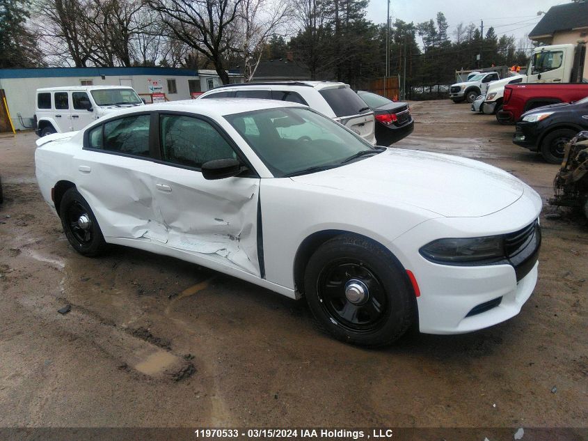 2020 Dodge Charger VIN: 2C3CDXCTXLH215695 Lot: 11970533