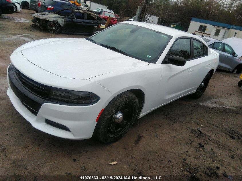 2020 Dodge Charger VIN: 2C3CDXCTXLH215695 Lot: 11970533