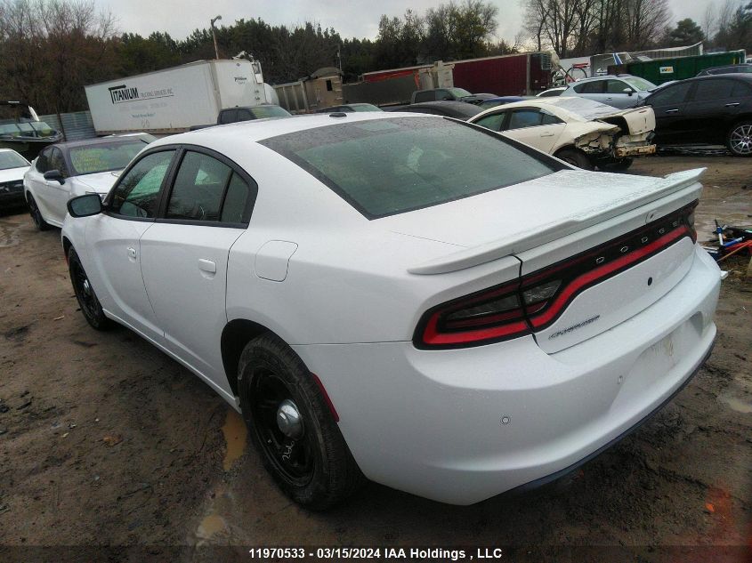 2020 Dodge Charger VIN: 2C3CDXCTXLH215695 Lot: 11970533