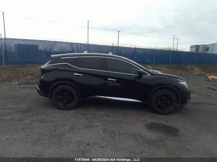 2017 Nissan Murano VIN: 5N1AZ2MH7HN122614 Lot: 11970548