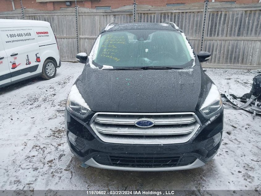 2017 Ford Escape Titanium VIN: 1FMCU9J96HUE40422 Lot: 11970602