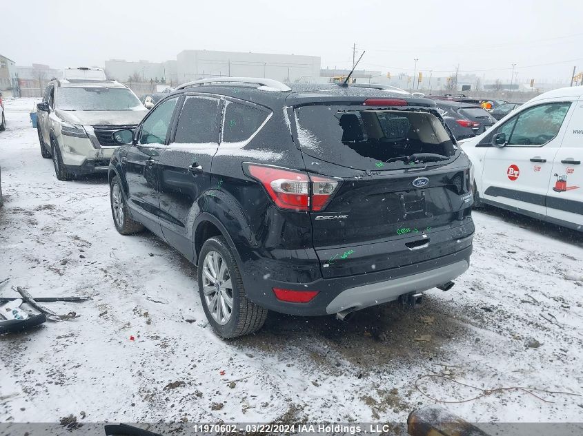 2017 Ford Escape Titanium VIN: 1FMCU9J96HUE40422 Lot: 11970602