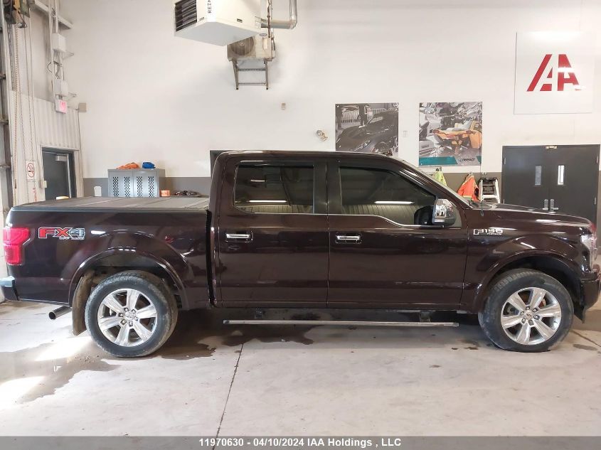 2019 Ford F150 Supercrew VIN: 1FTEW1E48KFC50866 Lot: 11970630