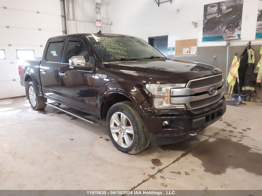 2019 Ford F150 Supercrew VIN: 1FTEW1E48KFC50866 Lot: 11970630