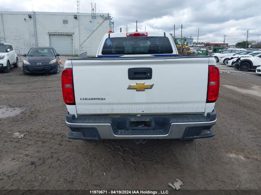 2016 Chevrolet Colorado VIN: 1GCHSBEA7G1156020 Lot: 11970671