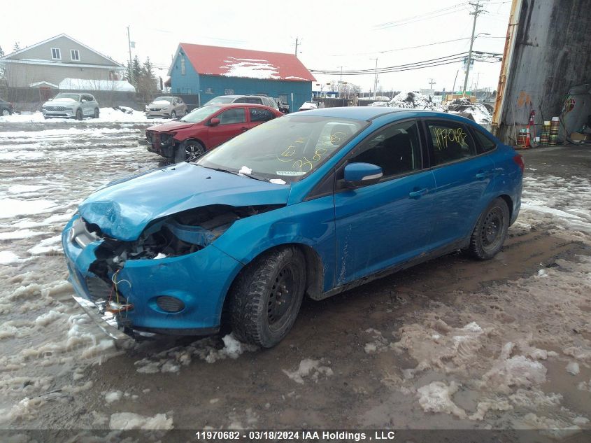 2014 Ford Focus Se VIN: 1FADP3F28EL261458 Lot: 42560954