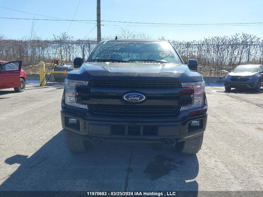 2019 Ford F-150 VIN: 1FTEW1E43KFD02520 Lot: 11970683