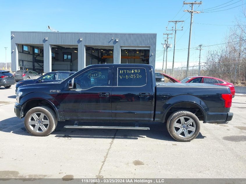 2019 Ford F-150 VIN: 1FTEW1E43KFD02520 Lot: 11970683