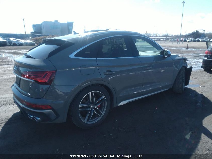 2021 Audi Sq5 Sportback VIN: WA134AFY7M2097755 Lot: 11970769