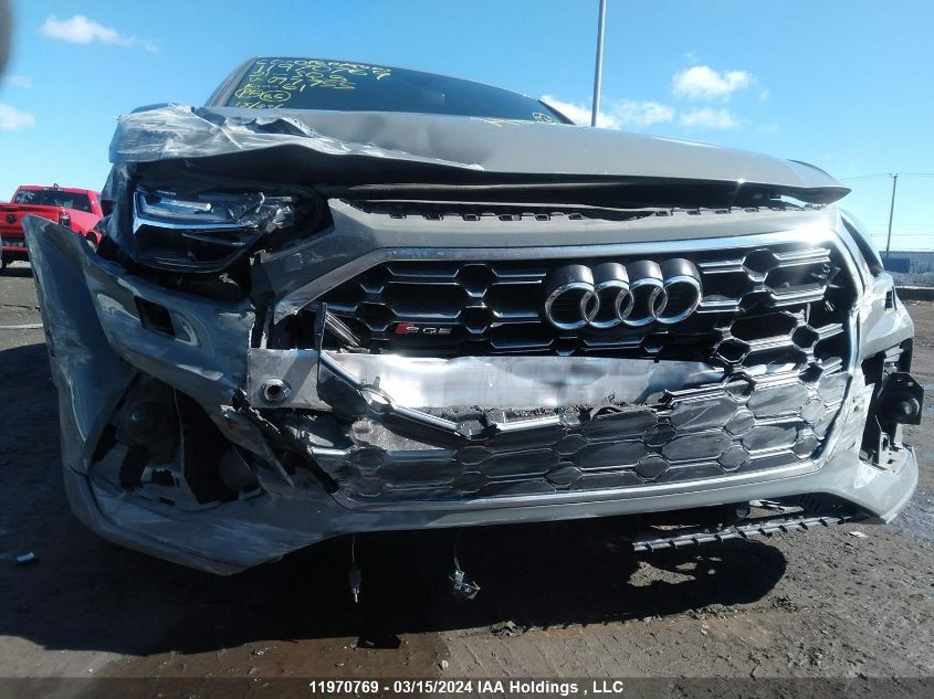 2021 Audi Sq5 Sportback VIN: WA134AFY7M2097755 Lot: 11970769