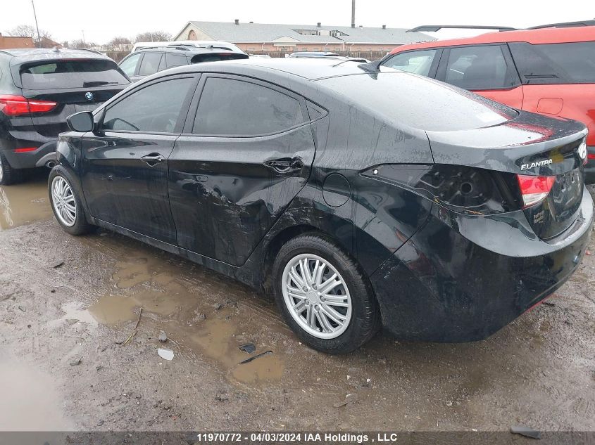 2013 Hyundai Elantra Gl VIN: 5NPDH4AE6DH314644 Lot: 11970772