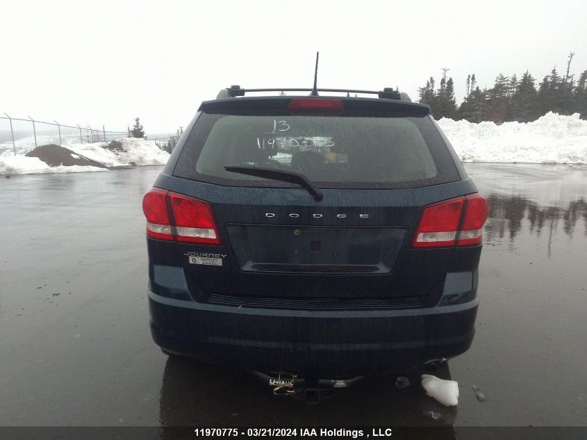 2013 Dodge Journey Cvp/Se Plus VIN: 3C4PDCAB3DT656223 Lot: 11970775