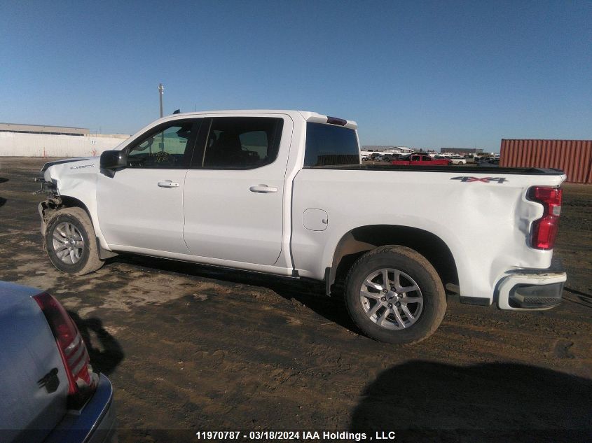 2021 Chevrolet Silverado K1500 Rst VIN: 1GCUYEED4MZ372512 Lot: 11970787