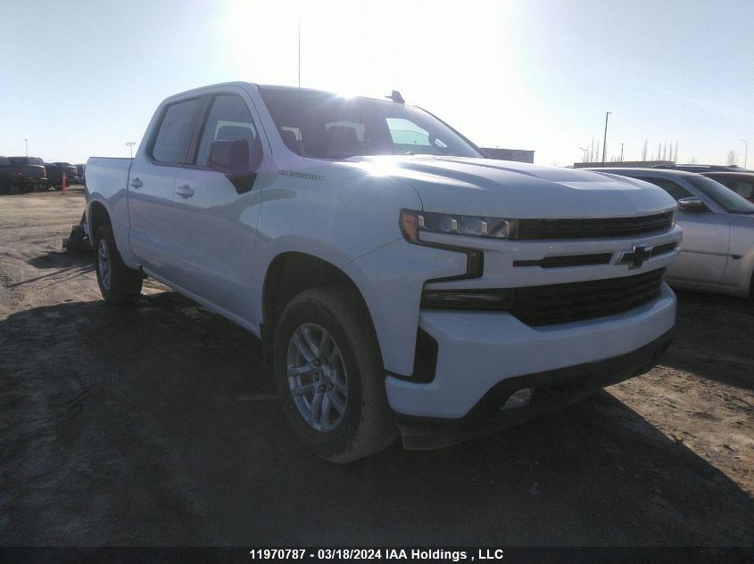 2021 Chevrolet Silverado K1500 Rst VIN: 1GCUYEED4MZ372512 Lot: 11970787