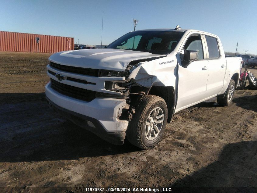 2021 Chevrolet Silverado K1500 Rst VIN: 1GCUYEED4MZ372512 Lot: 11970787