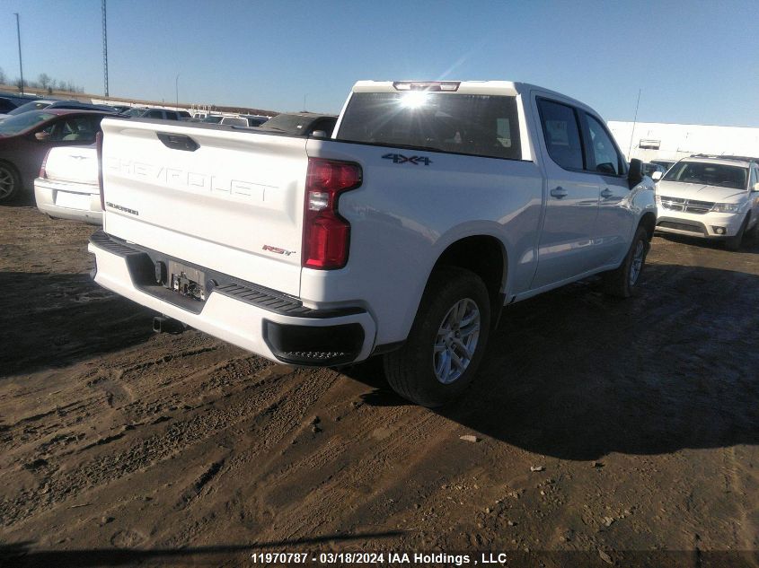 2021 Chevrolet Silverado K1500 Rst VIN: 1GCUYEED4MZ372512 Lot: 11970787