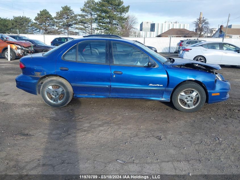 2005 Pontiac Sunfire Sl/Slx VIN: 3G2JB52F55S111113 Lot: 11970789