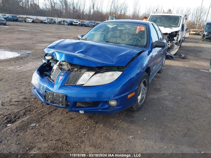 2005 Pontiac Sunfire Sl/Slx VIN: 3G2JB52F55S111113 Lot: 11970789