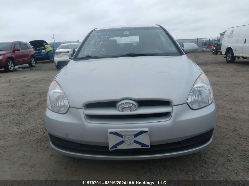 2008 Hyundai Accent Gs VIN: KMHCN35C38U074032 Lot: 11970791