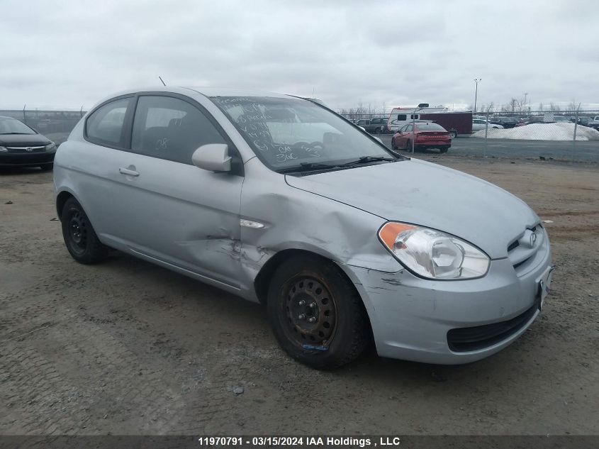 2008 Hyundai Accent Gs VIN: KMHCN35C38U074032 Lot: 11970791