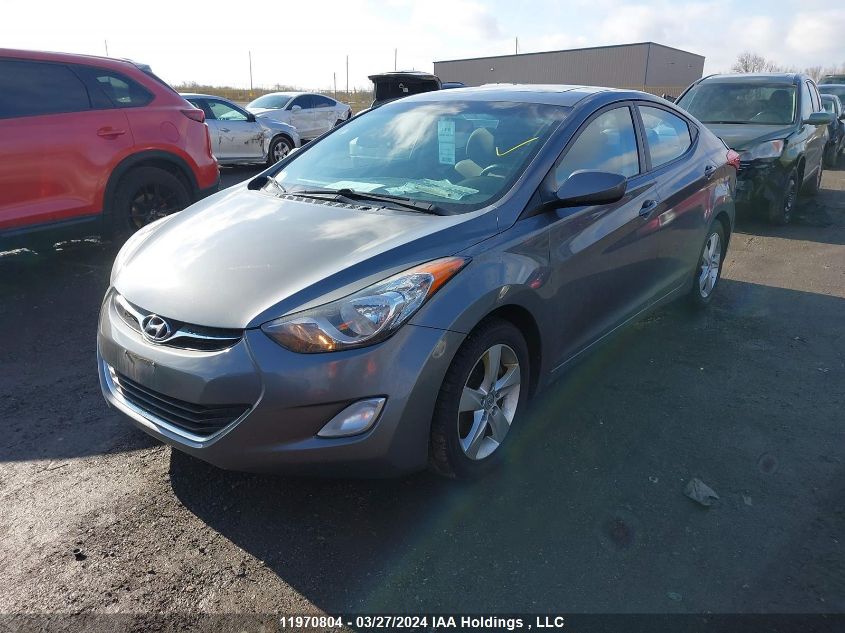 2012 Hyundai Elantra Gls/Limited VIN: 5NPDH4AE9CH098111 Lot: 11970804