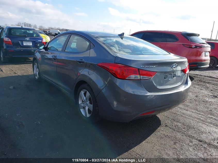 2012 Hyundai Elantra Gls/Limited VIN: 5NPDH4AE9CH098111 Lot: 11970804