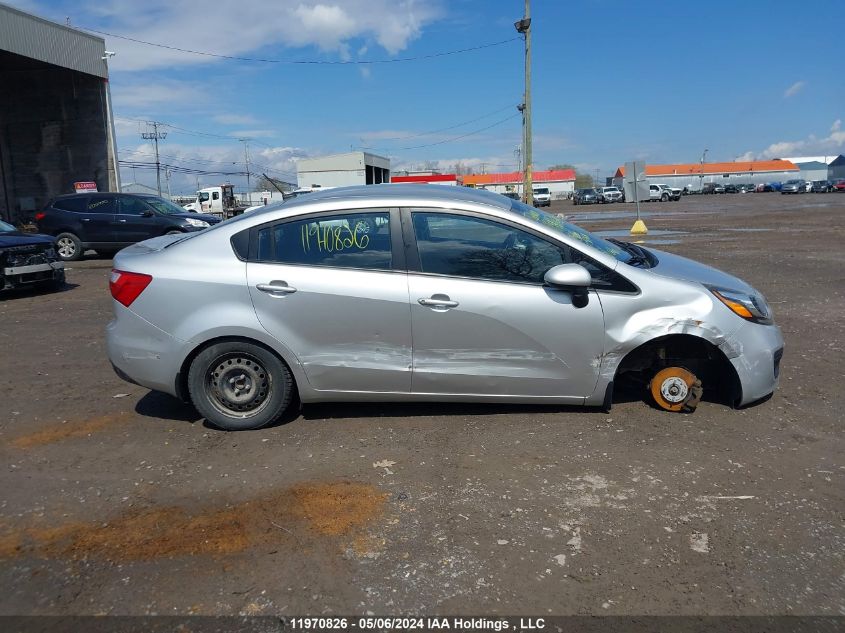 2015 Kia Rio VIN: KNADM4A35F6517691 Lot: 11970826