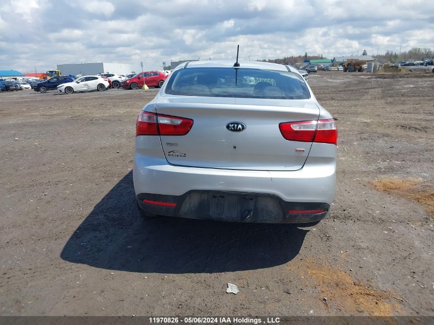 2015 Kia Rio VIN: KNADM4A35F6517691 Lot: 11970826