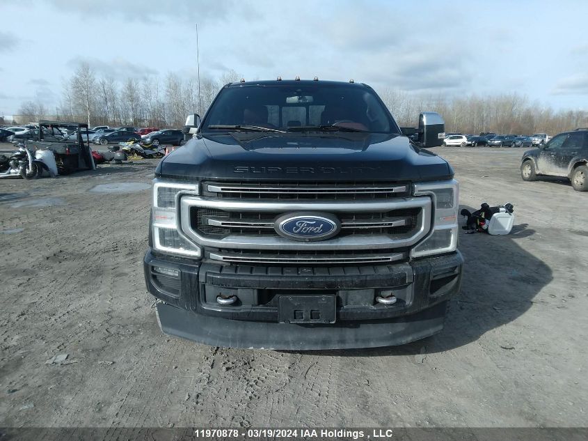 2021 Ford F-250 Platinum VIN: 1FT8W2BT9MED36453 Lot: 11970878