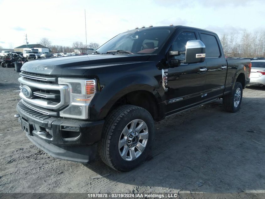 2021 Ford F-250 Platinum VIN: 1FT8W2BT9MED36453 Lot: 11970878