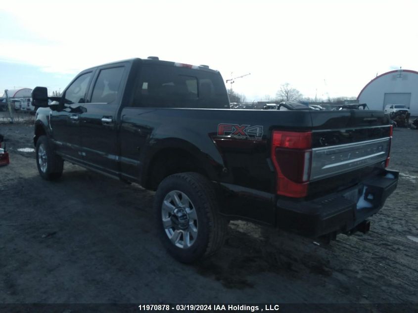 2021 Ford F-250 Platinum VIN: 1FT8W2BT9MED36453 Lot: 11970878