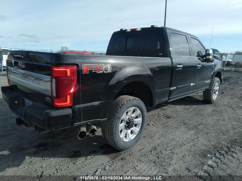 2021 Ford F-250 Platinum VIN: 1FT8W2BT9MED36453 Lot: 11970878