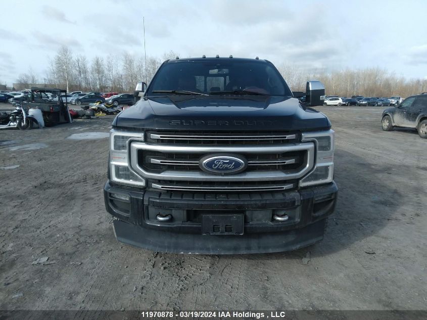 2021 Ford F-250 Platinum VIN: 1FT8W2BT9MED36453 Lot: 11970878