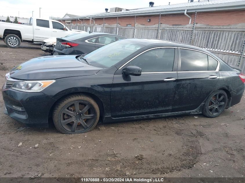 1HGCR2F55GA801112 2016 Honda Accord Sedan