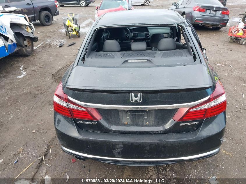 1HGCR2F55GA801112 2016 Honda Accord Sedan