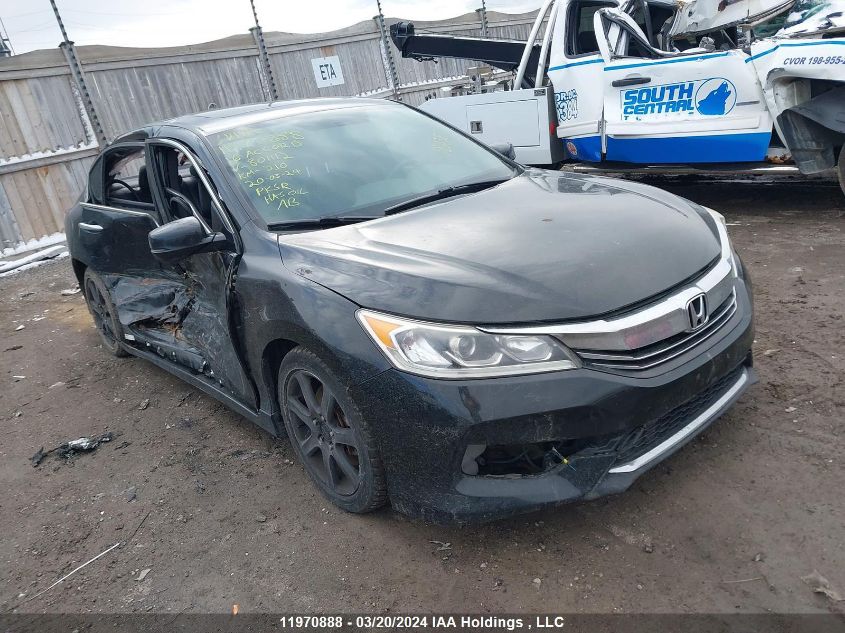 1HGCR2F55GA801112 2016 Honda Accord Sedan