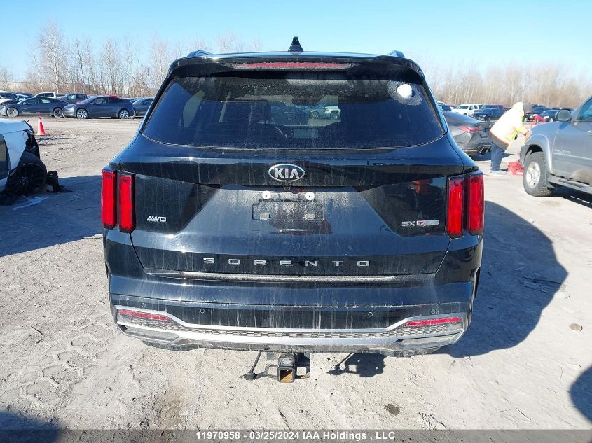 2021 Kia Sorento VIN: 5XYRKDLFXMG024816 Lot: 11970958