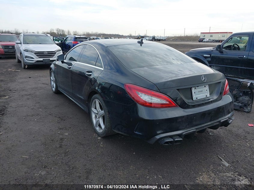 2015 Mercedes-Benz Cls-Class VIN: WDDLJ9BB8FA152856 Lot: 11970974
