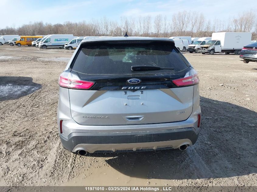 2022 Ford Edge Titanium VIN: 2FMPK4K92NBA56924 Lot: 43456974