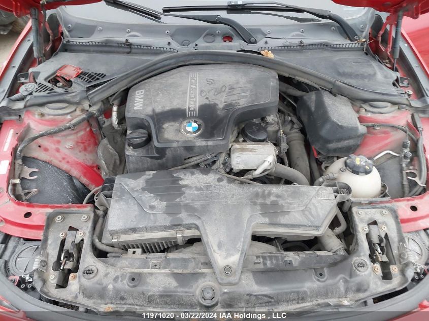 2014 BMW 3 Series VIN: WBA3C3C50EP662590 Lot: 11971020